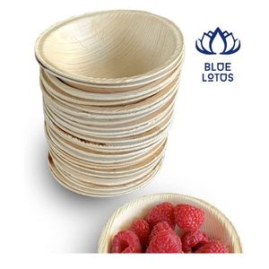 พร้อมจัดส่ง ชามใบปาล์ม 2026 ภาชนะใส่อาหารแบบใช้แล้วทิ้งรักษ์โลก สำหรับเสิร์ฟอาหารริมทางและจัดเลี้ยงงานปาร์ตี้ ทนทาน สะอาด - Product Image 1