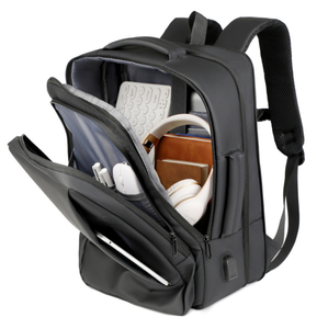 Waterproof Laptop Backpack USB Charging Port Anti Theft Expandable Oxford Business Travel School <b>Bag</b> - Product Image 4