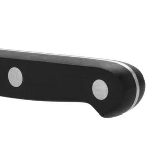 Couteaux de cuisine noirs à triple rivet avec lame pointue argentée pour couper les légumes, trancher et préparer les aliments - Product Image 3