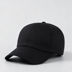 Casquette de baseball unisexe 6 panneaux jaune brodée sur mesure, 100 % coton, ajustée, décontractée, couleur unie, pour adulte, tendance 2026 printemps-été - Product Image 2