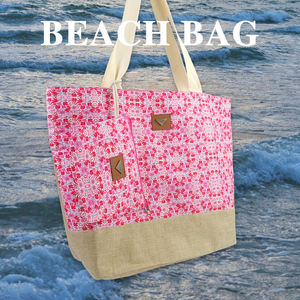 Organic Jute Picnic Tote <b>Bag</b> Eco Friendly Grocery Shopping and Beach Carry <b>Bag</b> - Product Image 6