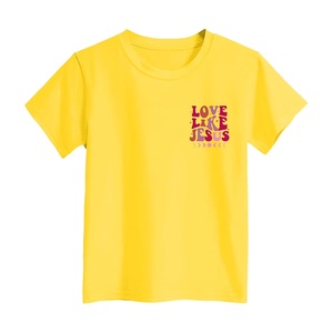 เสื้อยืดพิมพ์ลายสำหรับเด็กผู้หญิงขายดี ดีไซน์น่ารัก สวมใส่สบาย ระบายอากาศได้ดี เป็นมิตรกับสิ่งแวดล้อม เสื้อยืดพรีเมียมสำหรับเด็กผู้หญิงตัวเล็ก - Product Image 5