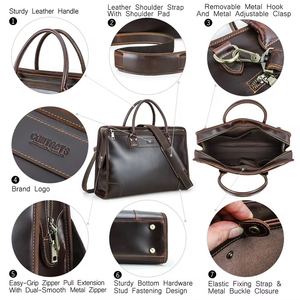 Wholesale Rustic Leather Laptop Messenger <b>Bag</b> for Men High Quality Business Briefcase Shoulder Handbag for Office <b>bag</b> - Product Image 4