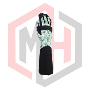 Gants de travail en cuir de vache à manches longues, gants de sécurité pour le jardinage, usage général, anti-chaleur, antidérapants, anti-coupures, sans silicone - Product Image 4