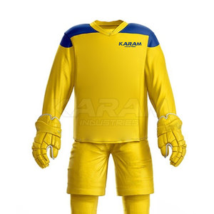 Matériel durable, respirant, uniforme de hockey sur glace personnalisable pour équipe, fabriqué au Pakistan, prix de gros - Product Image 5