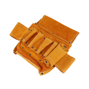 Wholesale Best Selling Made Pakistan Heavy-Duty Leather Tool Bag High Quality OEM Customizable Waterproof Leather Tool Bag - Product Image 6