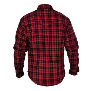 Camisa de Franela para Motocicleta con Diseño Moderno a Cuadros, Forro Completo de Aramida, Transpirable, 100% Algodón, Chaqueta Unisex para Motociclistas, Venta al Por Mayor 2026 - Product Image 3