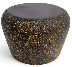 กระถางต้นไม้เหล็กตกแต่ง เหมาะสำหรับตกแต่งห้องนั่งเล่น โต๊ะทำงาน ด้วยดีไซน์ทันสมัยและเคลือบทองเหลืองโบราณ - Product Image 3