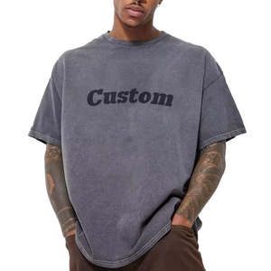 Service OEM sur mesure, fabricant de t-shirts pour hommes au Pakistan, t-shirts unis de qualité supérieure - Product Image 6