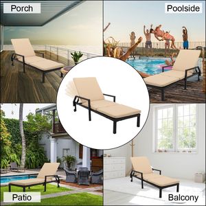 Accessorio per mobili da giardino con ruote, in pellicola larga a quattro linee, colore marrone - Product Image 3