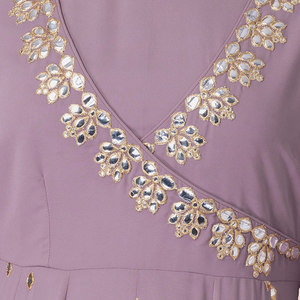 Robe de soirée élégante pour femme, à manches longues, coupe ajustée, pour célébrations et événements festifs - Product Image 6