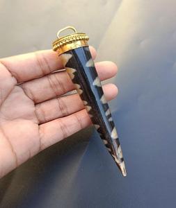 Collier pendentif en corne de buffle pour femme, couleur naturelle, collier ras du cou en forme de croissant, bijoux, nouveauté, produit en promotion - Product Image 2