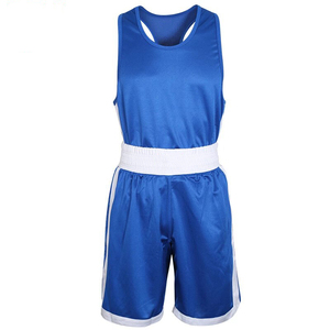 Best Selling Hot Sale Boxing Uniform Kit 100% Polyester High Quality Quick Dry Breathable Custom Size Unisex Adult Boxing - Product Image 2