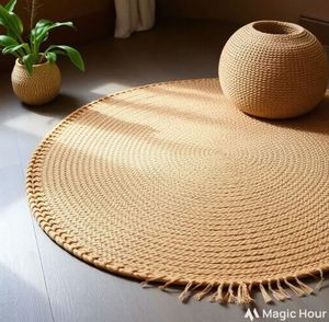 Soft Texture Tribal Pattern Area Rug Washable <b>Bedroom</b> Rug with Vintage <b>Print</b> Modern Bohemian Floor Mat for Home Use - Product Image 3