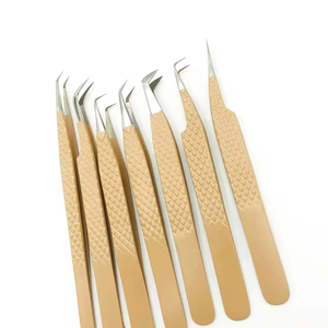 แหนบขนตาปลอมสำหรับต่อขนตาแบบกำหนดสีได้เอง - Product Image 6