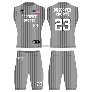 Tenues de football américain 7v7 personnalisées avec logo OEM, maillots respirants 7on7, ensembles de maillots grande taille, design personnalisé - Product Image 1