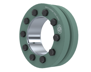 NMTG N4091 140x300 Accouplement de serrage à disque thermorétractable de précision pour arbre de transmission de machine d'emballage, connexion sans jeu - Product Image 3
