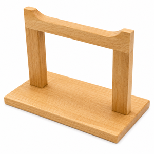 Soporte de madera para herramientas de taller de joyería, para colgar alicates y equipos de fundición de joyas, 7.87 pulgadas, marrón, Zetomed Pro - Product Image 1