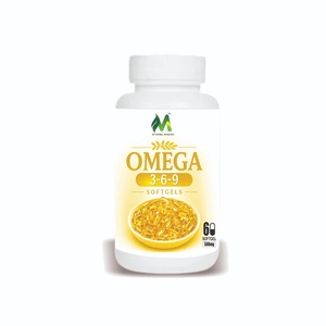 OMEGA 369 SOFTGEL Capsules de gélules molles à base d'extraits végétaux naturels avec formule d'ingrédients botaniques dans un emballage compact pour une consommation quotidienne - Product Image 1
