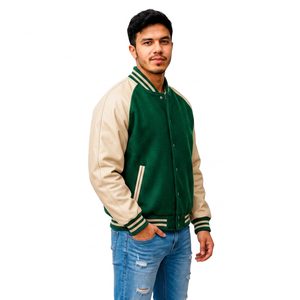 Fabricant en gros de vestes universitaires personnalisées, streetwear, vestes Letterman, vêtements d'extérieur, vêtements en gros, vêtements à marque privée, fournisseur de vêtements OEM - Product Image 2