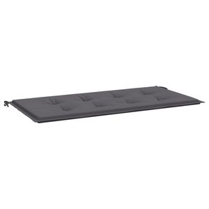 Cojín Antideslizante para Banco de Jardín Color Antracita, Almohadas y Cojines para Exteriores - Product Image 2