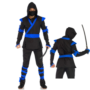 Combinaisons de ninja bleues et noires de haute qualité – Conception légère de Sialkot - Product Image 1