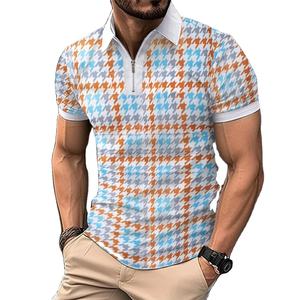 Polo informal de verano 2025 para hombre, novedad de verano, Polo de solapa transpirable para ocio de negocios para hombre - Product Image 1