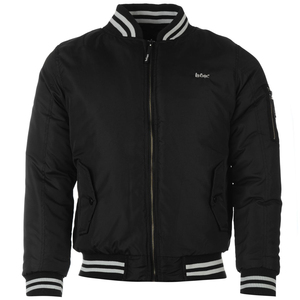 <b>Men's</b> Black Nylon Bomber <b>Jacket</b> Stand Collar Zipper Windproof Casual <b>Flight</b> Coat Nylon Bomber <b>Jackets</b> - Product Image 6