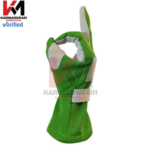 Guantes de Karting de Gamuza Premium para Clientes de Marca Privada, Costura Externa, Fabricación por Contrato de Equipamiento de Karting - Product Image 4