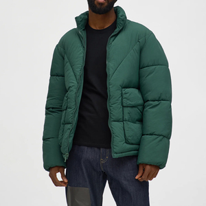 Blouson matelassé haut de gamme pour homme – Vente en gros 2026 – Logo personnalisé – Vêtement d'extérieur d'hiver isolé et tendance - Product Image 1