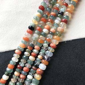 100% Natural IGI Certified AA Grade Multi Disco Rondelle <b>Stone</b> <b>Beads</b> 6.5mm-8.5mm Multi Coluer Multi Fire Vivaaz Gems Jewelry - Product Image 4