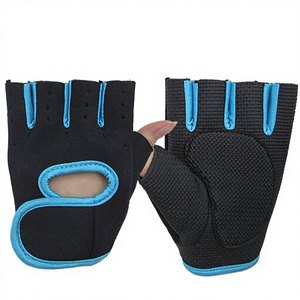 Guantes de Gimnasio de Neopreno de Media Palma con Logotipo Personalizado de Primera Calidad, para Levantamiento de Pesas, Unisex, para Hombres y Mujeres, para Actividades al Aire Libre - Product Image 4