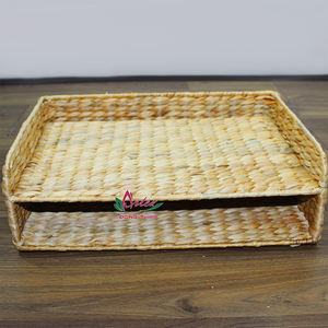 High Quality Handicraft Water Hyacinth <b>Magazine</b> <b>Racks</b>, Natural Handmade Display <b>Rack</b> For Living Space - Product Image 6