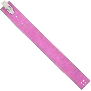 Ceinture de musculation de haute qualité, 100% cuir véritable, couleur unie, pour la musculation, le fitness et la gym. - Product Image 3