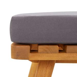 Conjunto de Muebles de Jardín en Gris Oscuro y Blanco para Patio - Product Image 6