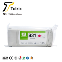 Cartouche d'encre remanufacturée Tatrix 775 ml hp831 pour imprimante hp Latex 360 570 330 335 315 365