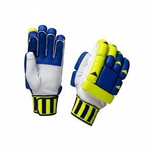 Guantes de Bateo de Cricket Duraderos, Ligeros, Transpirables, Antideslizantes, con Acolchado Suave, Personalizables, Unisex - Product Image 1