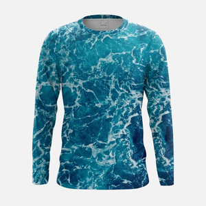 Camisas de Pesca para Hombre, Personalizadas con Logotipo, Transpirables, de Manga Larga, Secado Rápido, Protección UV UPF 50, Poliéster Resistente - Product Image 5