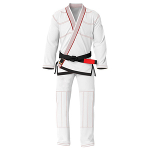 Wholesale Custom Label <b>Hot</b> Fashion Jiu Jitsu Karate Uniform 2024 100% Cotton Quick Dry Breathable Unisex Martial Art Wear - Product Image 4