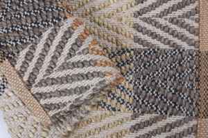 Alfombra de Yute Tejida a Mano de 12 pies x 9 pies, Jacquard, Tejido Plano, Fibra Natural, Ecológica, Moderna, Antideslizante, para Hogar, Hotel, Oficina - Product Image 3