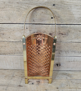 Handcrafted Embossed Copper Match <b>Holder</b> Wall Hanging <b>Fireplace</b> Scuttle Bucket with Brass Handle - Product Image 4