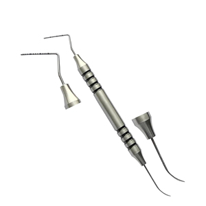 Instruments de diagnostic dentaire manuels en acier inoxydable : Sonde parodontale, Manche endodontique à extrémité unique, Scalers - Product Image 6