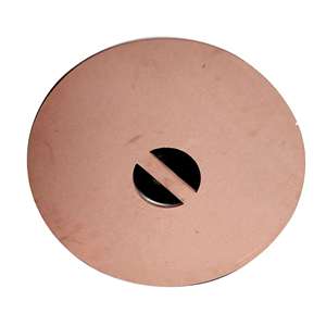Bouclier rond en bois Viking artisanal rouge et blanc, bouclier médiéval avec boss en acier doux, prêt pour le combat, décoration murale, armure - Product Image 4