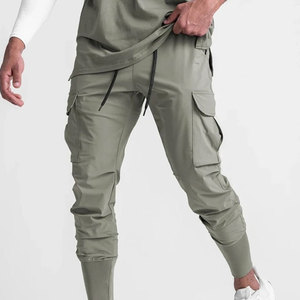 New Latest Fashion 2026 OEM Custom 100% Cotton Casual <b>Cargo</b> Pants Waterproof Breathable <b>White</b> Color Men - Product Image 1