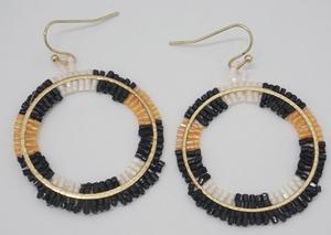 Pendientes de Aro de Acero Chapado en Oro Mate para Mujer, Diseño Geométrico de Alta Definición, Tendencia 2026, Elegantes y Modernos - Product Image 2