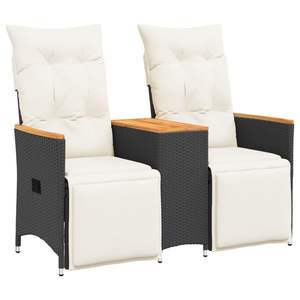 Sofá de Jardín Reclinable Color Crema - Product Image 2