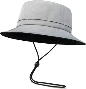 Sombrero de Pescador Personalizado de Alta Calidad, Color Sólido, Plegable y Ajustable, para Niños, Adolescentes, Niñas, Damas y Caballeros - Product Image 5