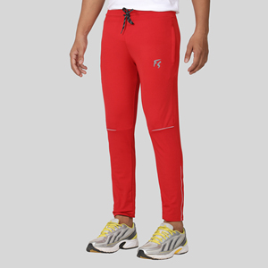 Pantalon de survêtement sport bleu quatre directions avec bande latérale, logo personnalisable, impression HD, délavage coloré, 100 % polyester, séchage rapide, tailles homme M/L/XL - Product Image 2