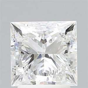 L'étincelle d'inspiration 2.50 CT Princess Cut Diamond CVD Lab Grown D Color VS1 Clarity 7.49 MM IGI Certificate Perfection - Product Image 1