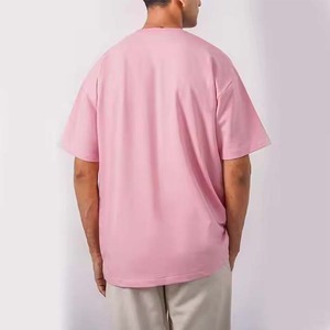 High Quality 100% Cotton 210gsm Front Custom Blank <b>Collar</b> <b>T</b>-<b>Shirt</b> Short Sleeve Advertising Men's Breathable Quick Dry Knitted - Product Image 1